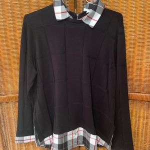 Fox Croft, 1x, Black with red and white plaid.